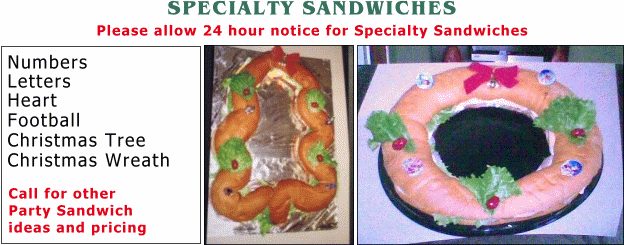 Pomodoro's Pasta & Subs - Party Sandwiches for any event!