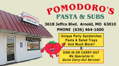 Pomodoro's Pasta & Subs - St. Louis sub sandwiches, pasta, salads and more.